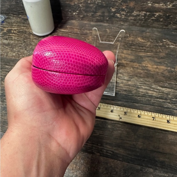 Lilly Pulitzer Pink Glasses Case Vibrant Glossy Structured - Picture 4 of 14